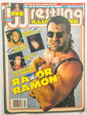 REVISTA PRO WRESTLING ILLUSTRATED Febrero de 1993 en muy buen estado Razor Ramon, Mr. Perfect CF Foto 1 de 4