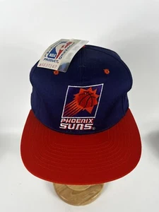 Vintage 90s AJD Phoenix Suns Snapback Hat Cap NBA Basketball NWT New w/ Tags - Picture 1 of 9