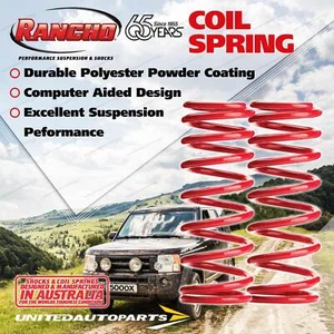 Front Rancho 30mm 0-85KG Coil Spring for Holden Colorado RG 2.8DT Coil IFS 12-13 - Picture 1 of 3