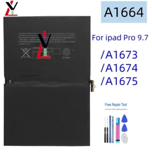 Repuesto Batería Interna Li-ion 7306mAh Para iPad Pro 9.7 A1664 A1673 A1674 - Imagen 1 de 3