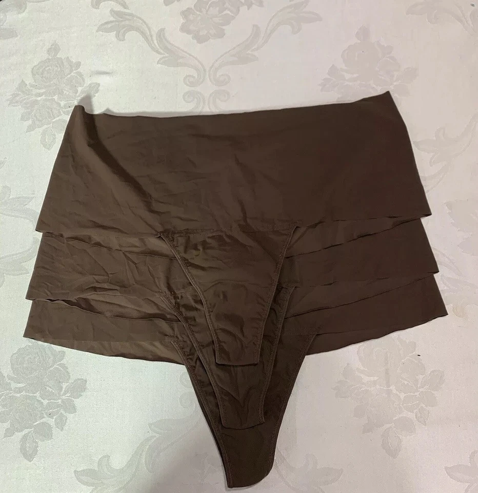 Tanga de tiro alto Hanky Panky Breathe para mujer, talla 1X, paquete de 3 Foto 1 de 4