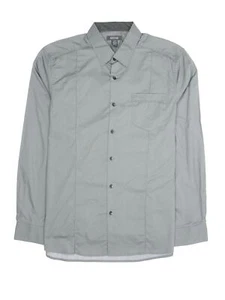 REACTION by Kenneth Cole Gray Button Down Shirt Sport L - Picture 1 of 4
