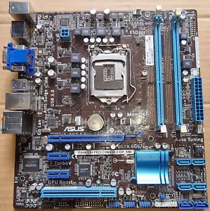 ASUS P8H61-M PRO / CM6630-8/DP_MB Mainboard LGA1155 2 x DDR3 Micro ATx & I/O - Bild 1 von 2