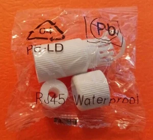 RJ45 Waterproof Connector Cap Cover for Outdoor Network Camera 5 units - Picture 1 of 5