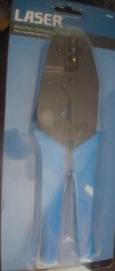 STRUMENTI LASER: Pinze per crimpatura a cricchetto 0884. Per terminali isolati. Spedizione rapida - Foto 1 di 4