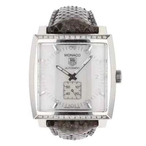 TAG HEUER MONACO UHR GULF FULL DIAMOND SET KALIBER 6 HERREN DAMEN WW2114 FC6216 - Bild 1 von 12