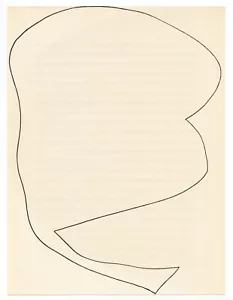 Lithographie Ellsworth Kelly imprimée en 1962 - Photo 1 sur 1