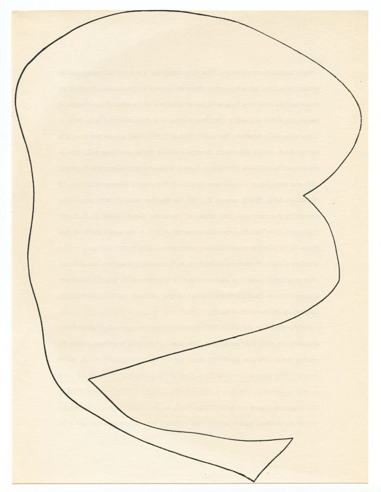 Ellsworth Kelly Lithografie Gedruckt Im Jahr 1962 - Bild 1 von 1