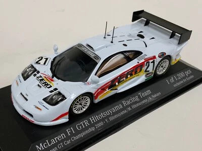 Coche de campeonato de Japón 1/43 Minichamps McLaren F1 GTR 2000 #21 CS325 Foto 1 de 4