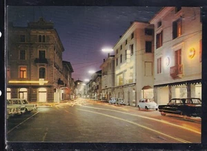 Cartolina Spilimbergo Corso Roma Notturno FC84 - Picture 1 of 1