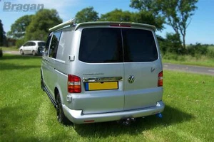 Rear Roof Spoiler For VW Transporter T5 Caravelle 10 - 15 Barn Door Polyurethane - Picture 1 of 7