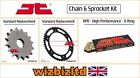 Yamaha Dt125 X 2005-2006 [Motorcycle Jt Gold Hpo Chain And Sprocket Kit]