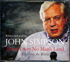 John Simpson News From No Man's Land Reporting The World audio CD NEW