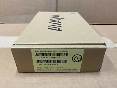 NEW Avaya IP500 Universal PRI 1 Daughter Card T1/PRI 700417439 IP Office IPO - Image 1 of 3