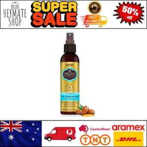 Hask Argan Oil Repairing 5-in-1 Leave-In Conditioner 175ml for All Hair Types - Picture 1 of 9