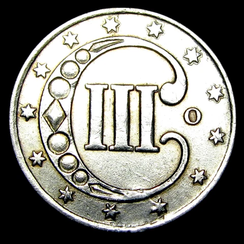 1851-O Silver Three Cent Piece ---- Stunning Details Rare Type Coin ---- #CB783 Cover