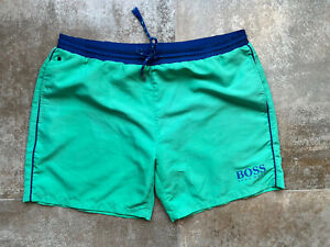 Hugo boss swim shorts green size L