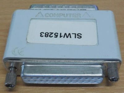 SLW15283 2000 STD Parallel Seriell Adapter SUB D weiblich 25 pol männlich*pz1093 - Bild 1 von 2