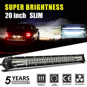 20Inch 630W Offroad LED Work Light Bar Combo  Flood Spot Truck SUV 4WD OFFROAD - Picture 1 of 11