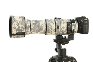 ROLANPRO Lens Camo Cover for Sigma 60-600mm f4.5-6.3 DG OS HSM Sports Rain Coat - Picture 1 of 15