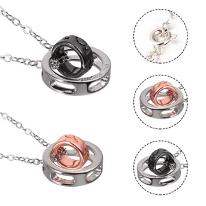 2 Pack Kette Für Freund Ketten Damen Valentinsgeschenk Paar Schmuck - Picture 1 of 12