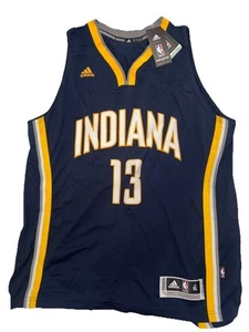 New 2014 Paul George XL Men’s Navy Rev 30 Swingman Indiana Pacers Adidas Jersey - Picture 1 of 7