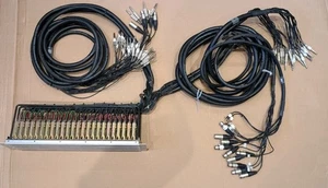 96 Way Gpo BBC Type B Patchbay Wi 2.5m Kelsey Tails To XLR And 1/4" Jack - Picture 1 of 14