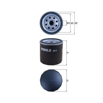 Knecht OC 5 Ölfilter für Citroën Ford Gmc Peugeot Renault Talbot General Motors - Bild 1 von 2