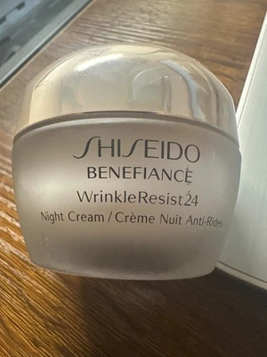 Shiseido Benefiance WrinkleResist24 Night Cream, 1.7OZ, 50ml, New w/o box - Image 1 of 4