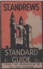 St Andrews Standard Guide 1936 hotels history sights ads etc pull out map
