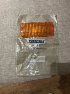 1968-1972 NOS fiat 850 sport spider blinker turn signal lens 16.632.717 OEM - Picture 1 of 4