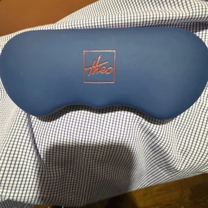 THEO Eyewear Blue Red Brown Eyeglasses Sunglasses CASE ONLY Clamshell - Picture 1 of 5
