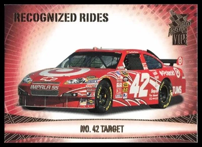 2009 Press Pass VIP #44 Juan Pablo Montoya's Car - Image 1 of 2