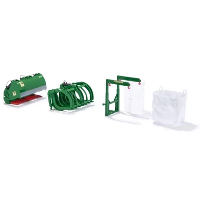 ACCESSORI FRONTALI PER JOHN DEERE SET B 1:32 Wiking Mezzi Agricoli e Accessori M - Immagine 1 di 2