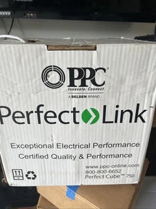 CAT6 PPC Belden Perfect Link Category 6 Cable - White, 402 ft (PC6UVXM WHTA0750) - Picture 1 of 4