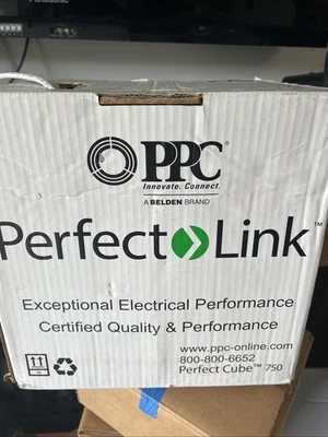CAT6 PPC Belden Perfect Link Category 6 Cable - White, 402 ft (PC6UVXM WHTA0750) - Image 1 of 4