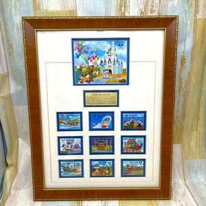 Tokyo Disneyland Attraction Mickey Mouse Space Mountain Stamp Art Gallery Stamp - Picture 1 of 7