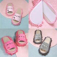 1 Pair Lazy Mop Slippers Warm Reusable Unisex Comfortable Washable Winter Shoes