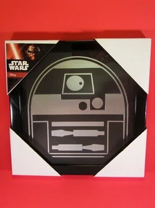 Star Wars R2-D2 Square Framed Mirror Art Artissimo Lucasfilm Disney NEW - Picture 1 of 6