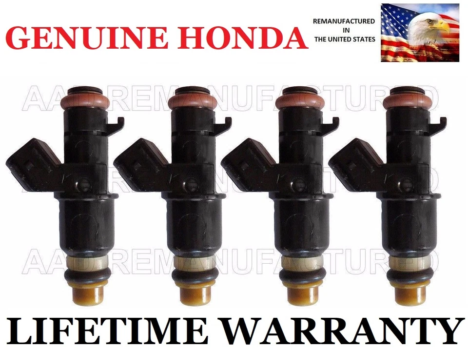 ✅Inyectores de combustible originales Honda 4X para 06-15 Civic 1.8L y 06-11 Honda Fit 1.5L Foto 1 de 1