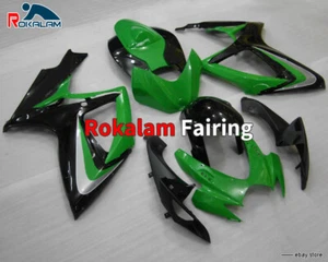 Juego de carenado del mercado de accesorios verde negro verde para Suzuki GSX-R600 K6 GSX-R750 2006 - Imagen 1 de 1