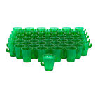 Cactus Plastic Shot Glasses Green Bulk 60 Ct