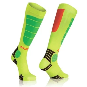 ACERBIS CALZE CALZETTONI MX IMPACT SOCKS ARANCIO GIALLO MOTO CROSS XXL 45 46 47 - Bild 1 von 1