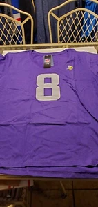 Minnesota Vikings Kirk Cousins Women's  NFL Proline Team Apparel  shirt  3XL S/S - Picture 1 of 5