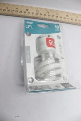 Feit Electric T3 Spiral Non-Dimmable GU24 Base Compact Fluorescent CFL 60W - Image 1 of 3