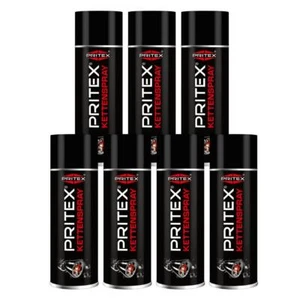 Kettenspray 7 x 400 ml Schmieröl Sprühfett Schmierfett Haftschmiermittel				 - Bild 1 von 4