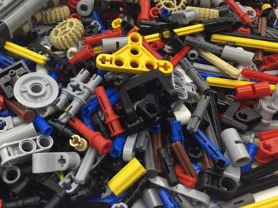 LEGO Technic 325+ Teile Verbinder Achsen Gear Konvolut 42070 Bulk Technik MOC - Bild 1 von 3