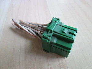 Volvo VNL AMP 968972-1 12-pin Green Connector w/ Wiring for Bendix ABS #M266KD - Picture 1 of 9