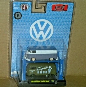 1/64th M2 Machines Auto Lift R22 1960 VW Delivery Van USA Model 2pk - Picture 1 of 1