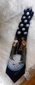 Corbata de golf Brown & Bigelow Norman Rockwell 1995 nueva con etiquetas ¡envío gratuito! - Imagen 1 de 5